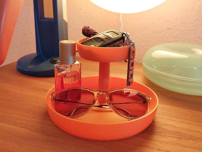 Round Jewelry Tray