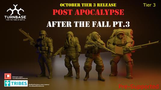 TurnBase Miniatures: Wargames- Post apocalypse, After The Fall PT. 3