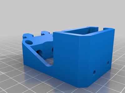 Ender 3 / Pro / V2 Z axis motor mount with higher cable holder/guide