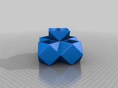 Rounded Geometric Succulent Planter