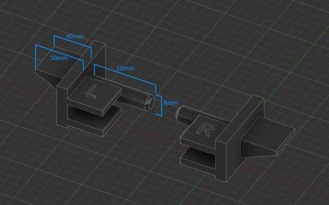 2019 Jeep Cherokee Trailhawk Cargo Cover clips   