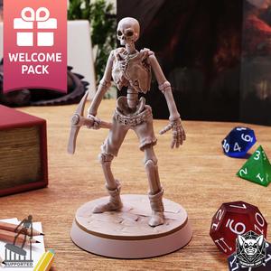 Skeleton Clothed - A