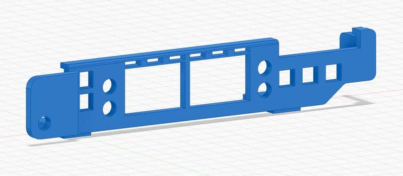 Dell Mellanox ConnectX-4 CX4121C Bracket for ThinkCentre M720q, M920q, M920x   
