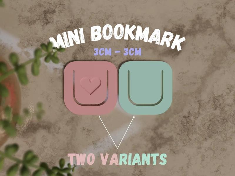 Mini Bookmark - Page Saver | Quick Print   