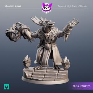 Quetzal Corvi | Teyatzal, High Priest of Rebirth