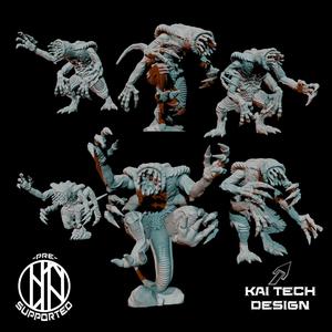Space alien alien stealer - retro