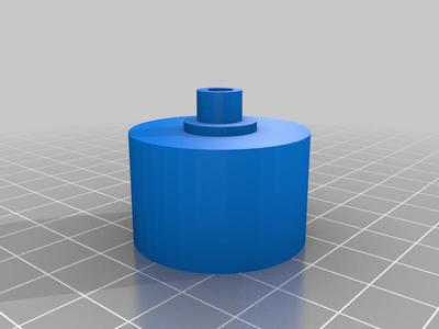 glue stick holder for ender 3 extruder shaft. ALSO included is my very own //16 and //20 print setting for cr10v3
