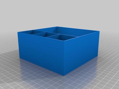 Fridge door basket organizer