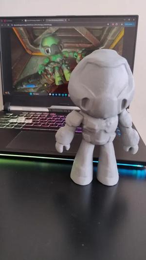 Doomguy Collectible - Sound module Version - FIXED   