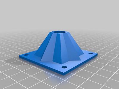 Caster Mounts for attaching to Ikea Lack Table Legs