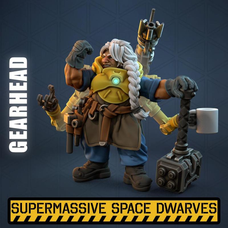 Supermassive Space Dwarves: Gearhead