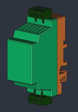 LasS0 - DIN rail case