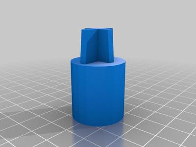 Flyer stem sleeve for acrylic rod