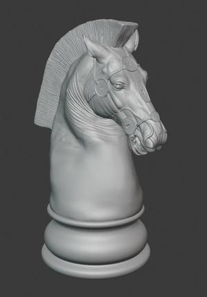 Roman chess horse