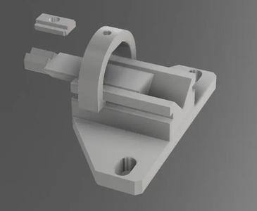 V-block for Nikon Comparator rotary stage   