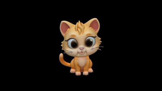 cat figurine kitty
