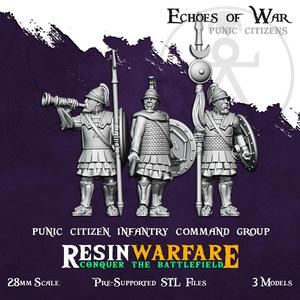 Punic Infantry Command Group - Echoes of War: Punic Wars