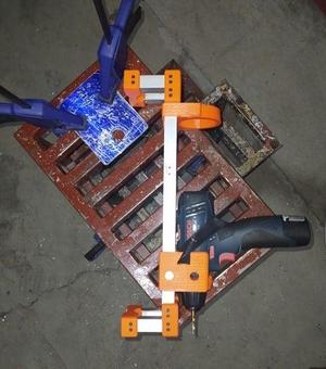 Drill guide (BOSCH 12v Gsb 120)
