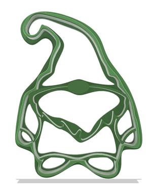 Baking - Cookie Cutter - Gnome   