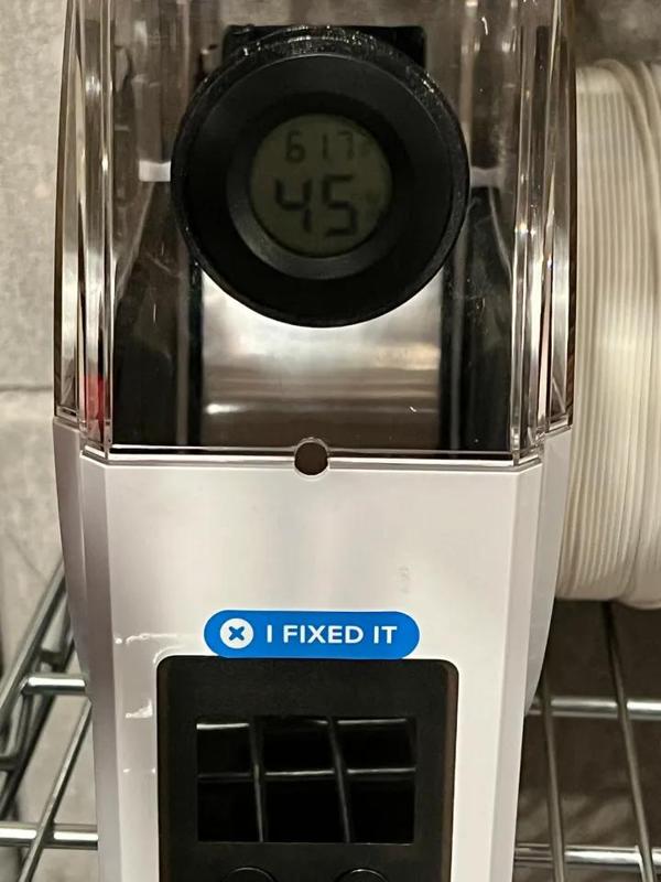 Sunlu Drybox Hygrometer Bushing for 44mm Holesaw   