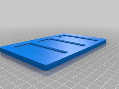 Philips Hue Dimmer Switch Mounting Plate for 3 Switches