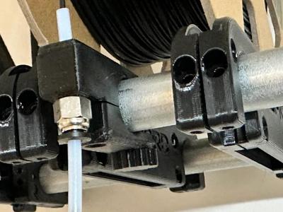 PTFE Tube Attachment Clip for RepRack System   