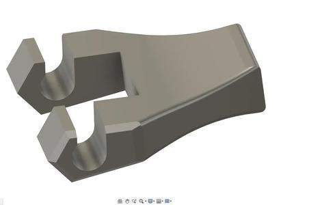 Slip Grip holder for Beyblade X String Launcher.stl   