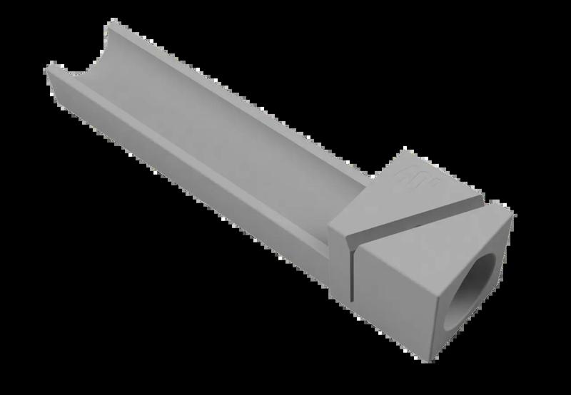 60º (or other angle) pipe cutter template for 32mm (and any other diameter) PVC (or other material) pipe.   