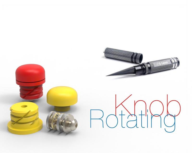 Rotating knob for Reamer