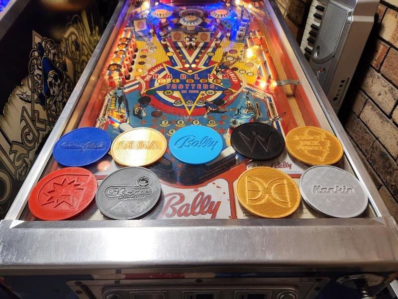 Pinball Logo Coasters V2