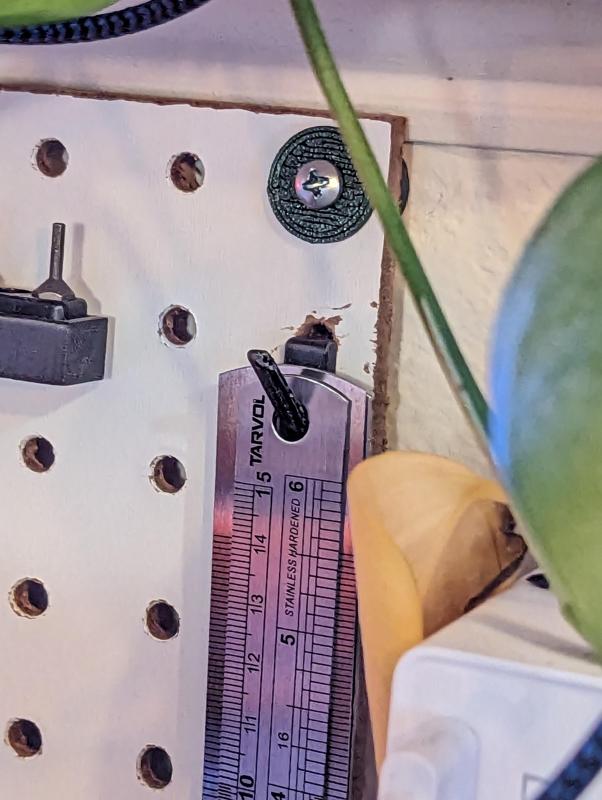 Pegboard small basic hook