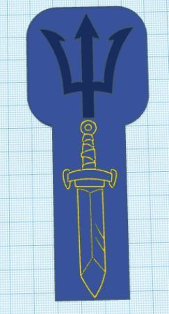 Percy Jackson bookmark