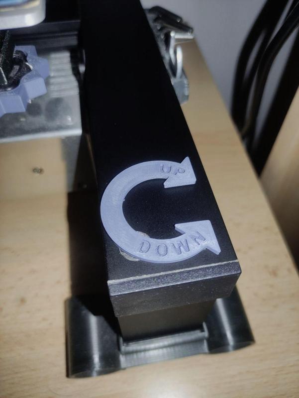 Screw Caps Arrow Bed Level Indicator