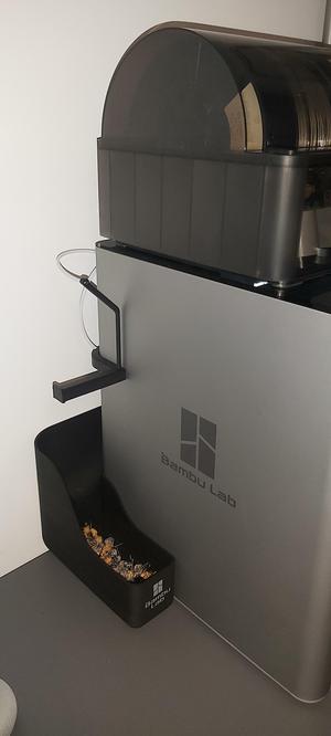 Bambu X1 Carbon Horizontal Side Deported Filament Holder