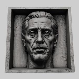 Al Pacino head relief actor