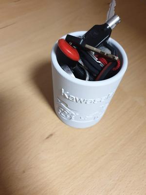 Kawasaki motorcycle key cup