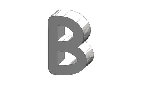B Letter Comic Sans MS Font