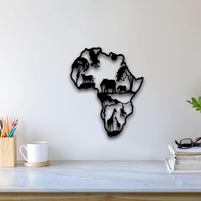 Africa Map Wall Art