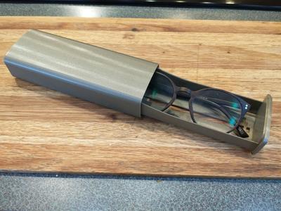 Spring-Loaded Glasses Case
