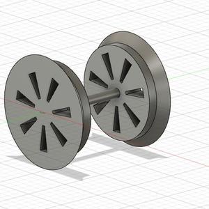 Model Train Wheel
