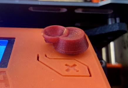 one-finger-control Prusa display knob