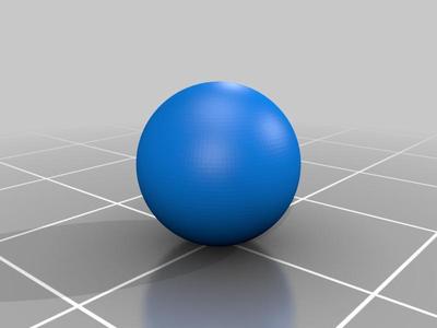3/8" Marble for the 3D Marble Maze