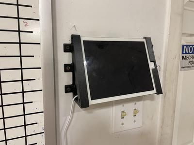iPad Wall-mount for time clock