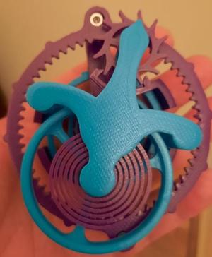 Remix of REMODELED Flying Tourbillon Model 1.5 by CMPND3D