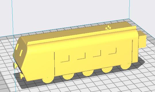 train in 3 parts