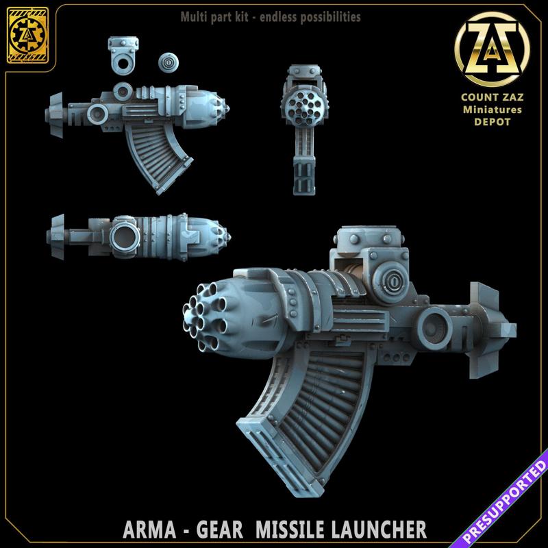 ARMA-GEAR - MISSILE LAUNCHER