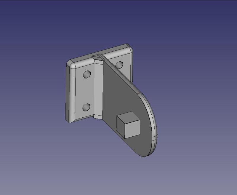 Roller blinds holder (from Leroy Merlin)