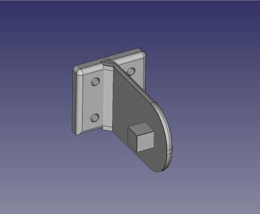 Roller blinds holder (from Leroy Merlin)