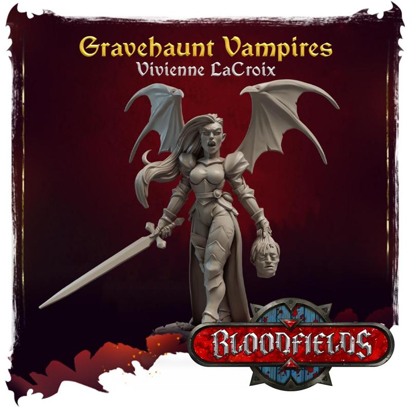 Gravehaunt Vampires - Vivienne LaCroix - Additional Miniatures