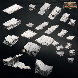 Fishing Village at War - Docks(Destroyed)